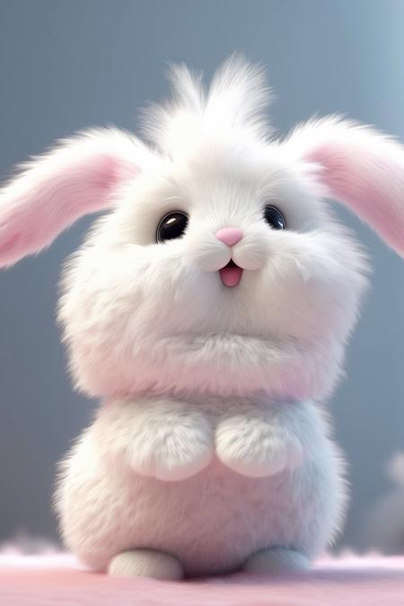 00535-4127425877-_lora_Cute Animals_1_Cute Animals - Fluffy cute bunny, white, pink nose, ultra-high-definition quality 8k.png